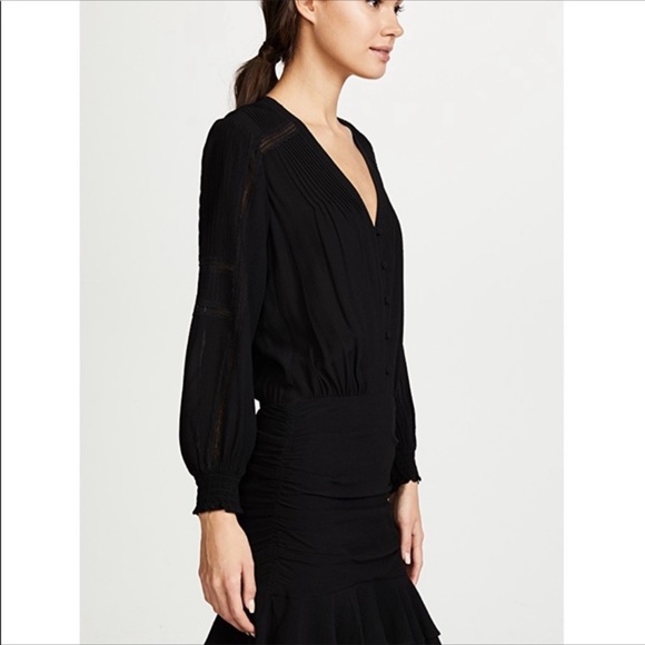 VERONICA BEARD Sarasota black dress size M/6 - Picture 3 of 6